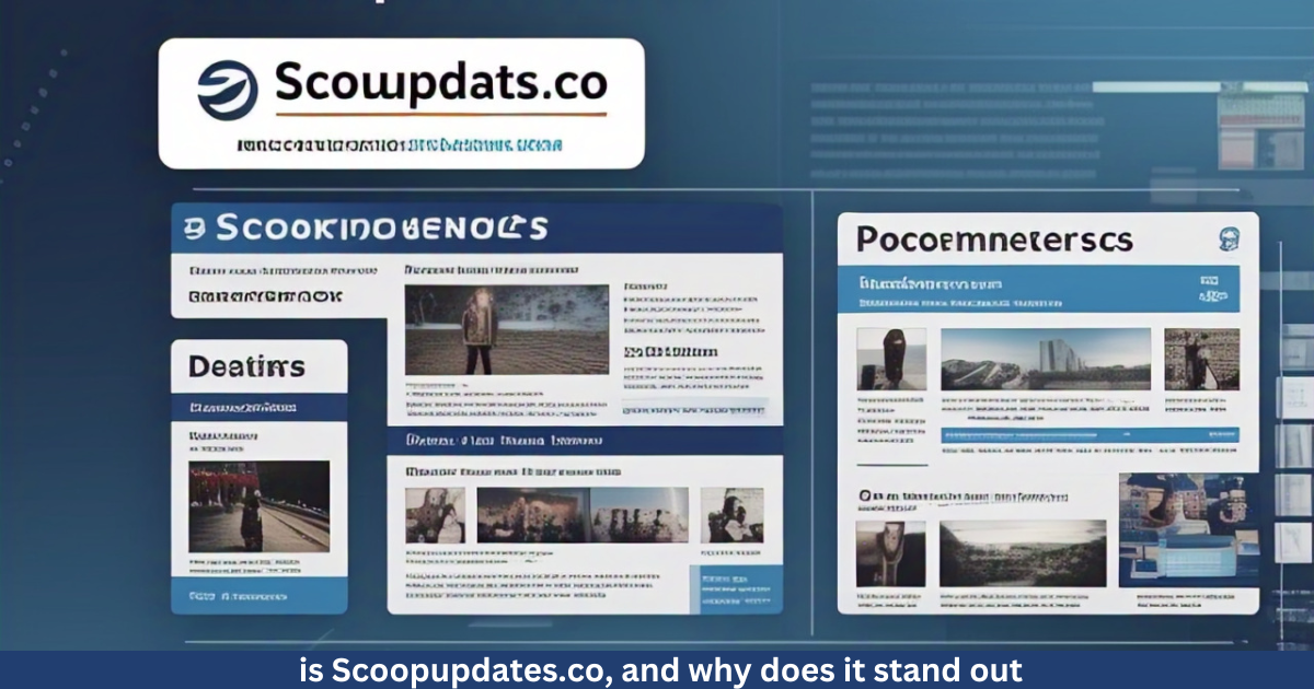 is Scoopupdates.co, and why does it stand out