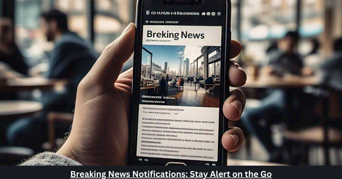 Breaking News Notifications: Stay Alert on the Go