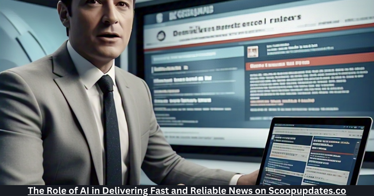 The Role of AI in Delivering Fast and Reliable News on Scoopupdates.co