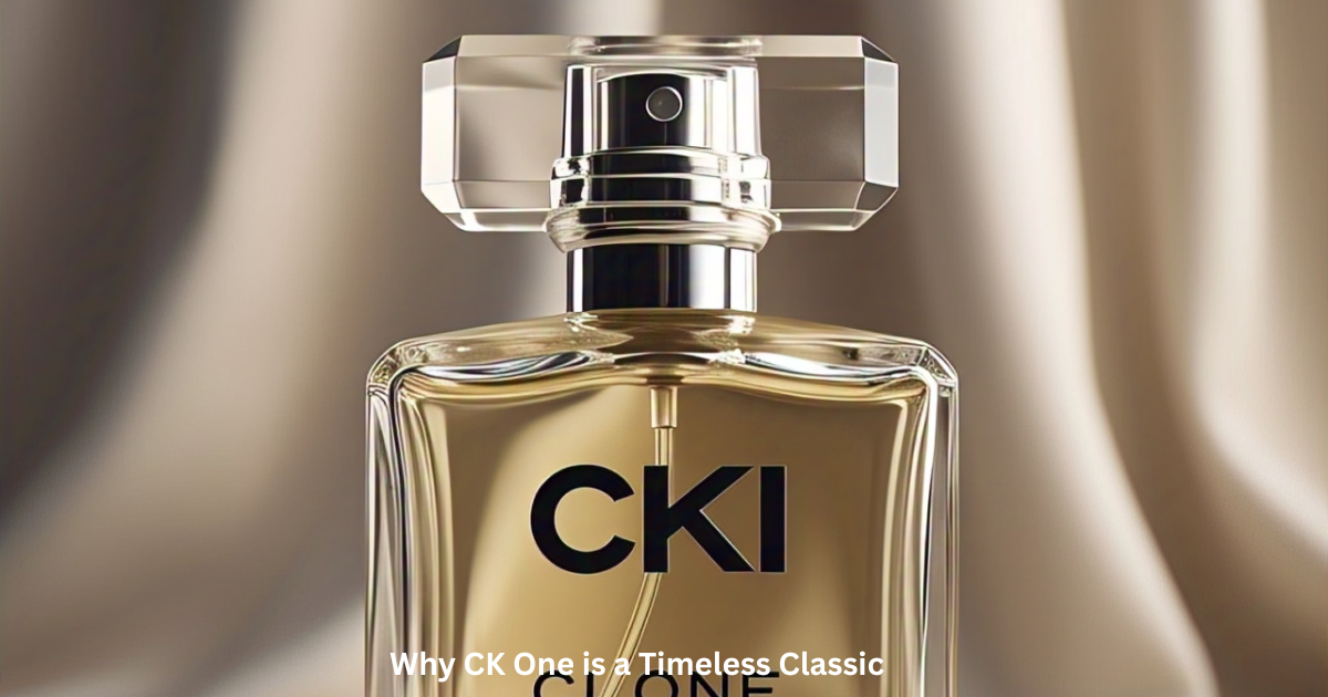 Why CK One is a Timeless Classic