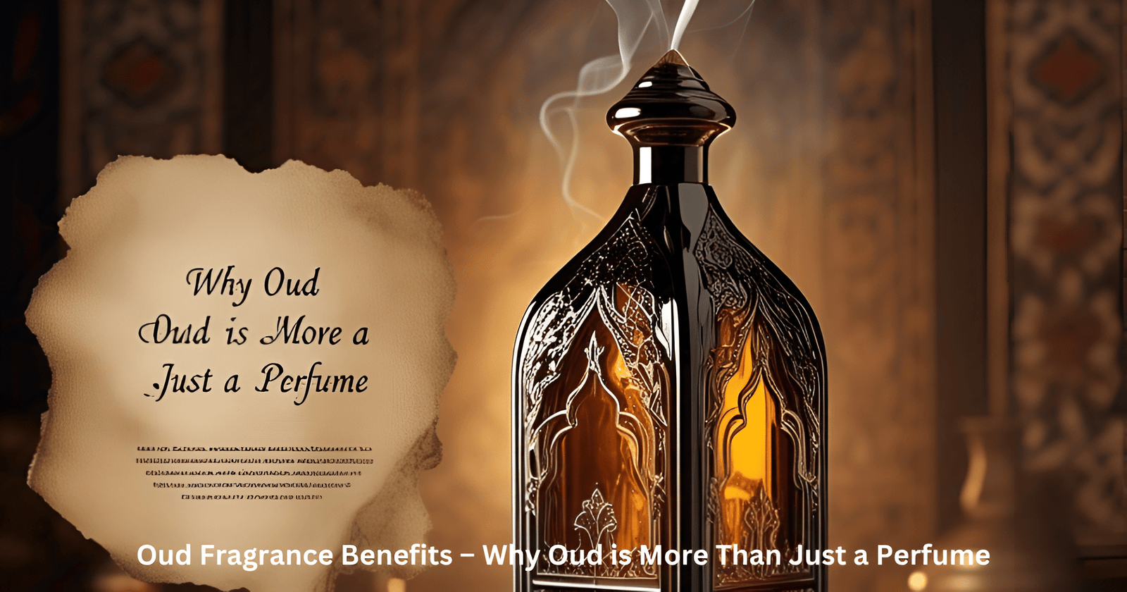 Oud Fragrance Benefits – Why Oud is More Than Just a Perfume