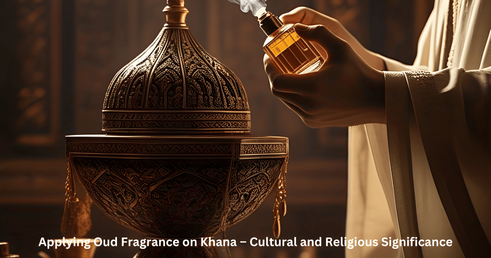 Applying Oud Fragrance on Khana – Cultural and Religious Significance